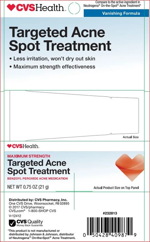 Targeted Acne Spot TreatmentCVS packaging