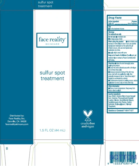 Sulfur Spot Treatment 포장