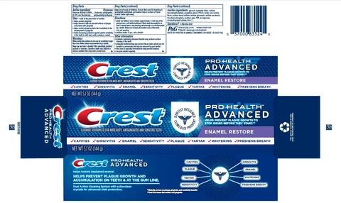 CrestPro Health Advanced Enamel Restore 포장