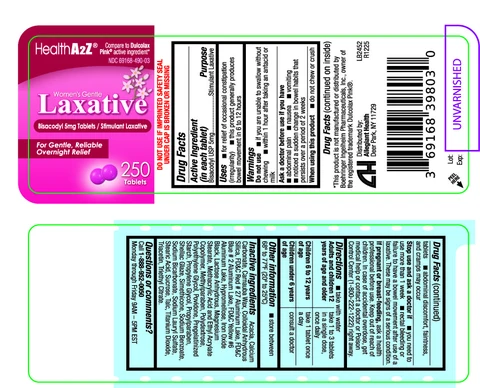 Womens Laxative packaging