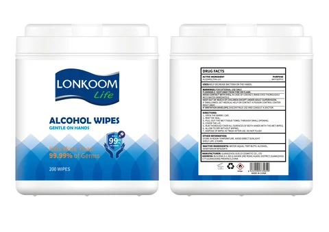 200wipes label