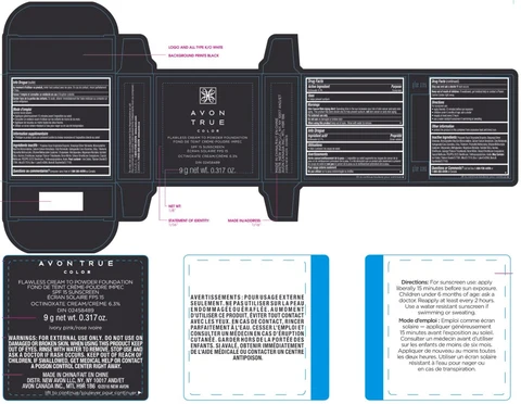 True Color Flawless Cream To Powder Foundation SPF15 포장