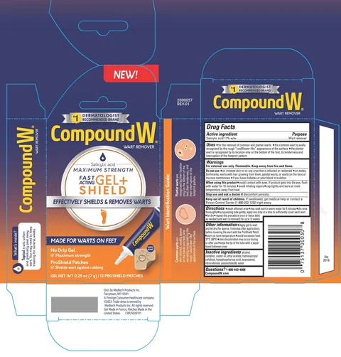 Compound W 포장