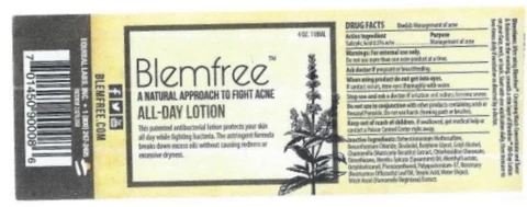 BlemFree 포장