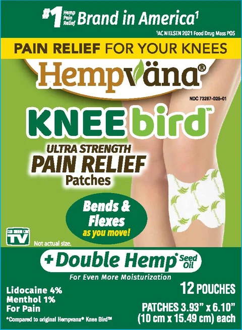 Hempvana Knee Bird Ultra Strength Pain Relief 포장