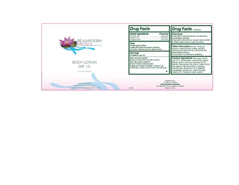 Rejuvaderm Medispa Body 포장