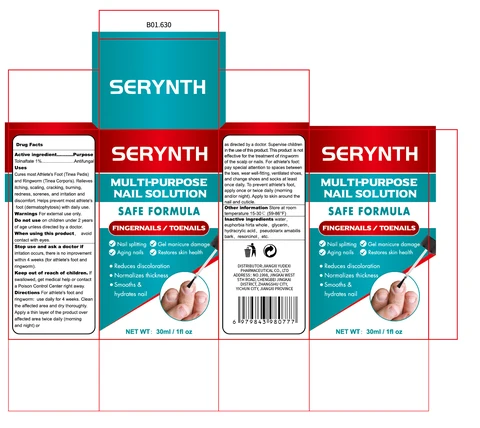 SERYNTH Multi-Purpose Nail Solution 포장