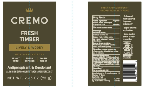 Cremo Company 포장
