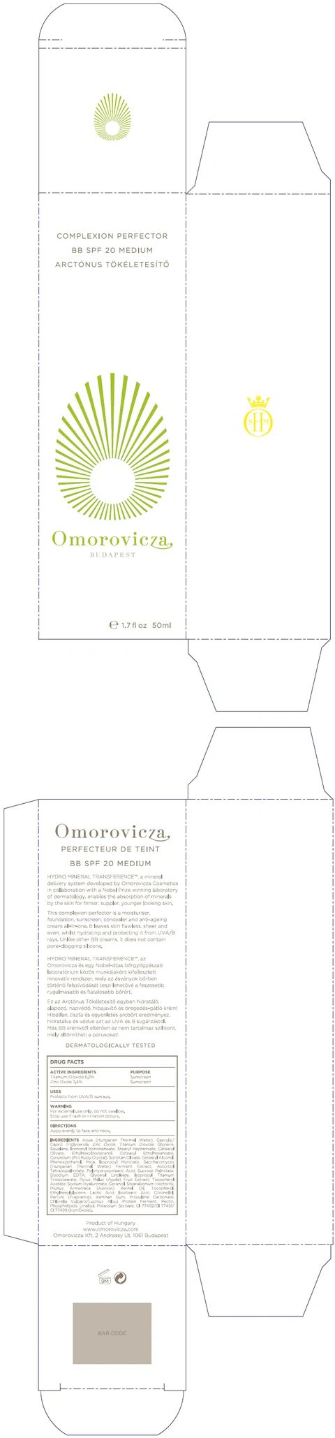 Complexion Perfector BB SPF20 Medium 포장