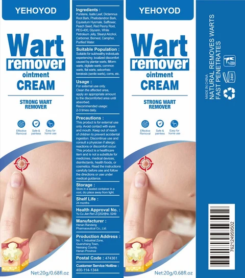 Wart Remover packaging