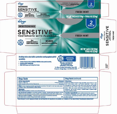 KrogerExtra Whitening packaging