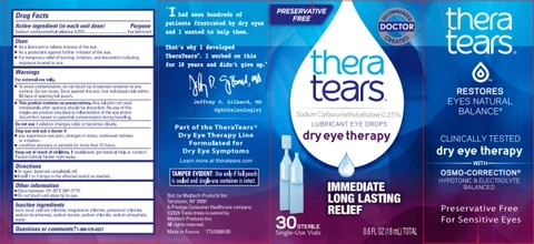 TheraTears Lubricant packaging
