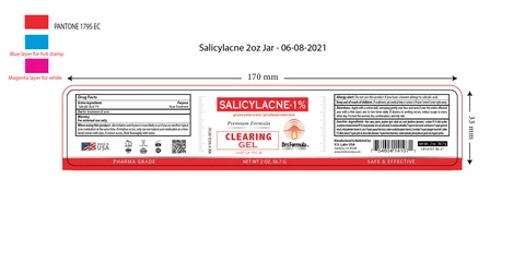 Salicylacne-1% Clearing Gel 포장