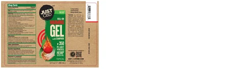 JUST CBD ROLL-ON WARMING packaging