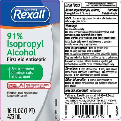 Isopropyl alcohol91 percent 포장