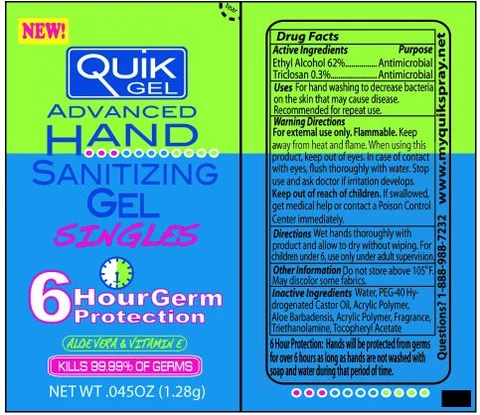 Quik Gel 포장