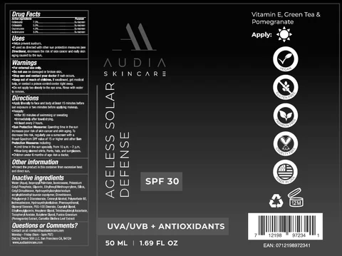 AGELESS SOLAR DEFENSE (SPF 30) 포장