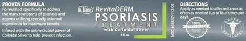 RevitaDERM PSORIASIS packaging