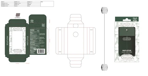 Smart Care Hand Sanitizer Holiday-Mistletoe 포장