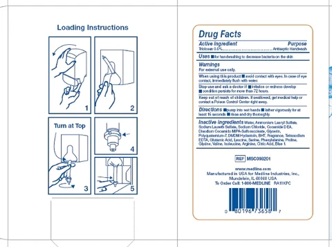 Skintegrity Antibacterial Hand Soap box, back and side