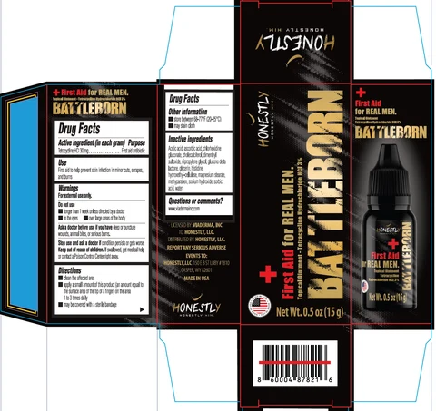 Honestly Battleborn First Aid for Real Man 포장