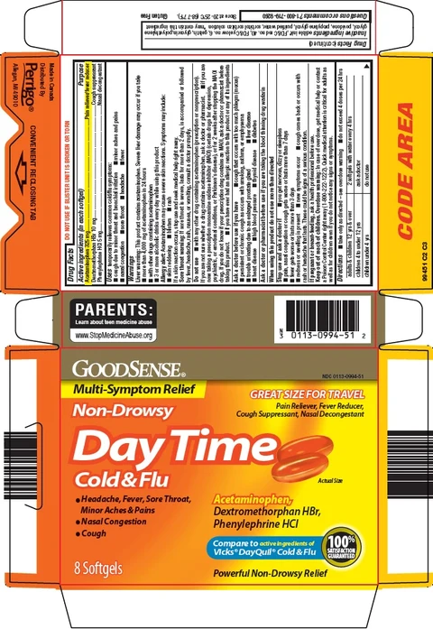 good sense daytime packaging