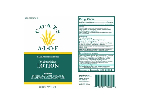 COATS ALOE packaging