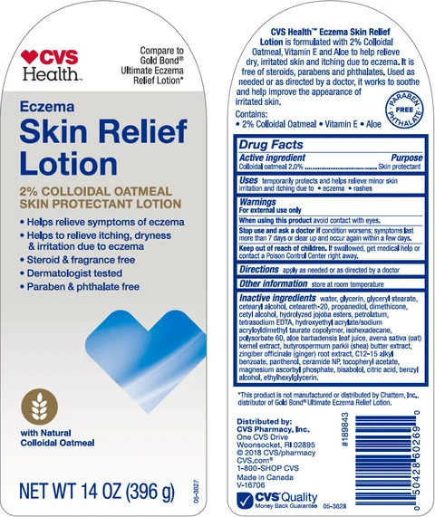 CVS Health Eczema Skin Relief Skin Protectant packaging