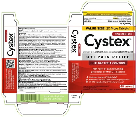 Cystex Plus 포장