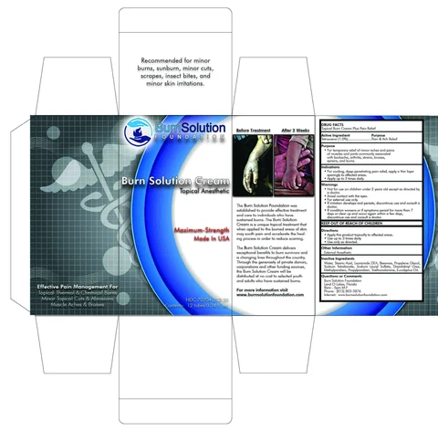 Burn Solution Cream packaging