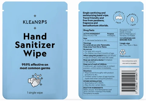 Kleanops 포장