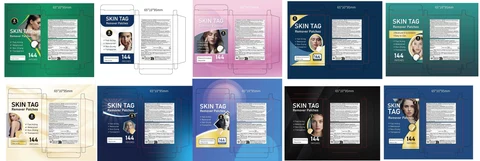 Skin Tag Remover Patches packaging