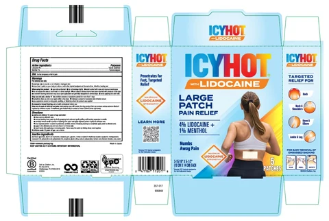 Icy Hot with Lidocaine 포장