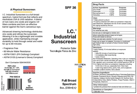 I.C. Industrial Sunscreen 포장