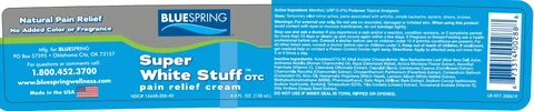 SUPER WHITE STUFF Pain Relief 포장