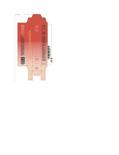 Daily Essential Eye Cream 포장