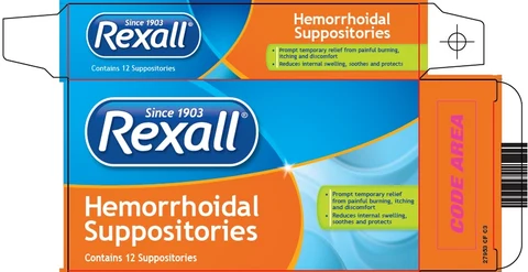 rexall hemorrhoidal 포장