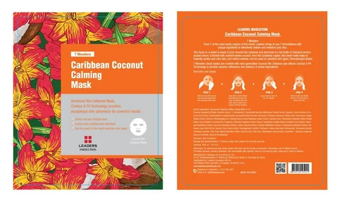 CARIBBEAN COCONUT CALMING MASK packaging