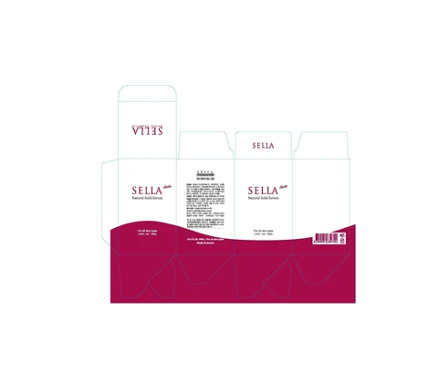 SELLA CLASSIC NATURAL GOLD SERUM 포장