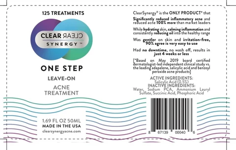 CLEARSYNERGY packaging