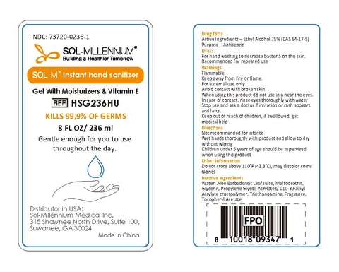 Sol-M Instant Hand Sanitizer 포장