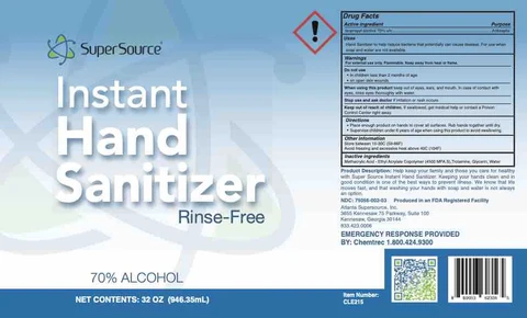 Hand Sanitizer packaging