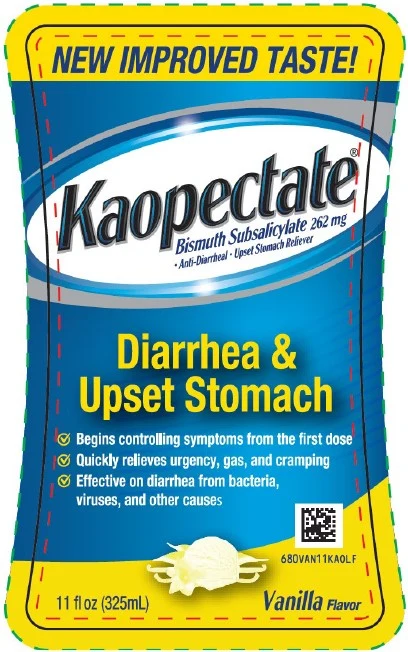 Kaopectate Vanilla Flavor Anti Diarrheal 포장