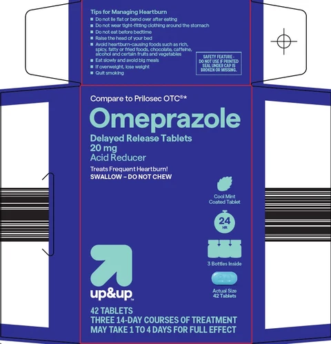 up and up omeprazole 포장