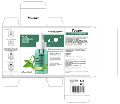 YOUBUY TEA TREE ACNE ESSENCE packaging