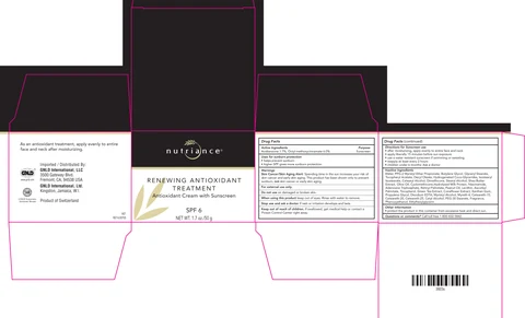 Renewing Antioxidant Treatment SPF 6GNLD International 포장