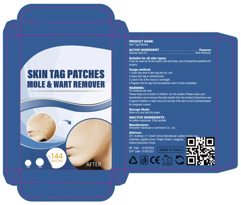 Skin Tag Patches packaging
