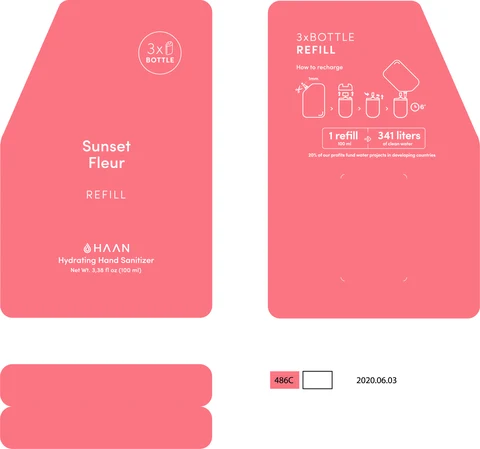 Hand Sanitizer Refill packaging