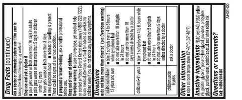 Bottle Label Back