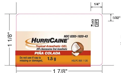 HurriCaineTopical Anesthetic 포장